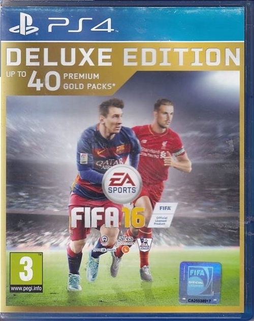 FIFA 16 - PS4 (B Grade) (Genbrug)